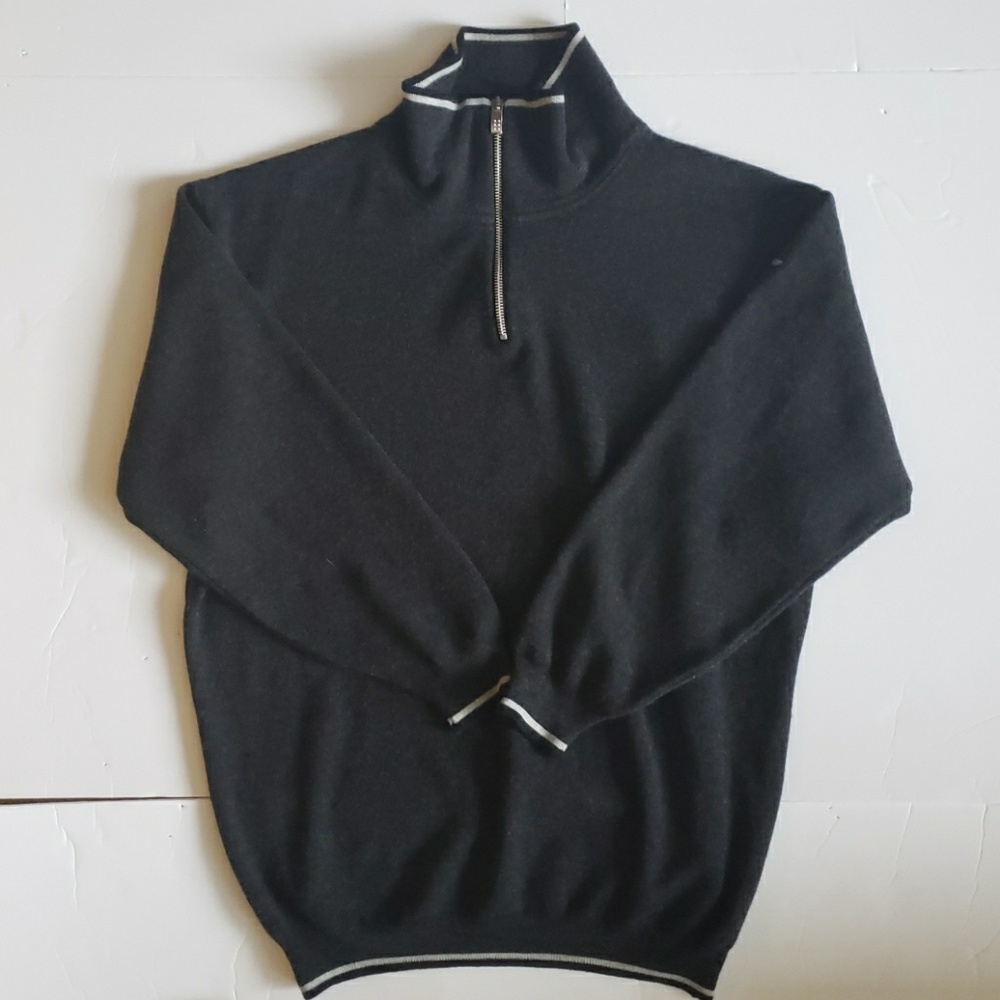 Mens large  mercedes formula one dark grey sweater